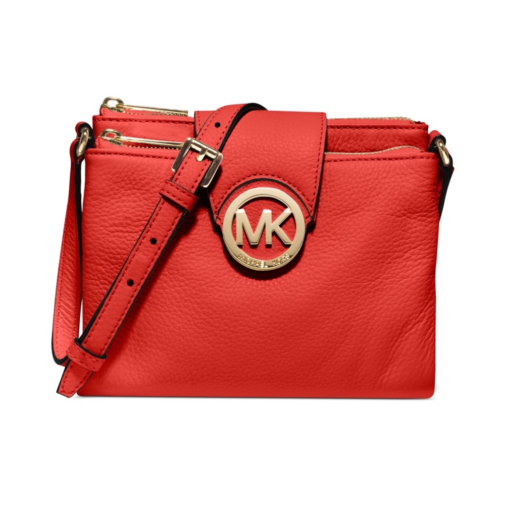 Michael Kors Fulton Large Leather Crossbody